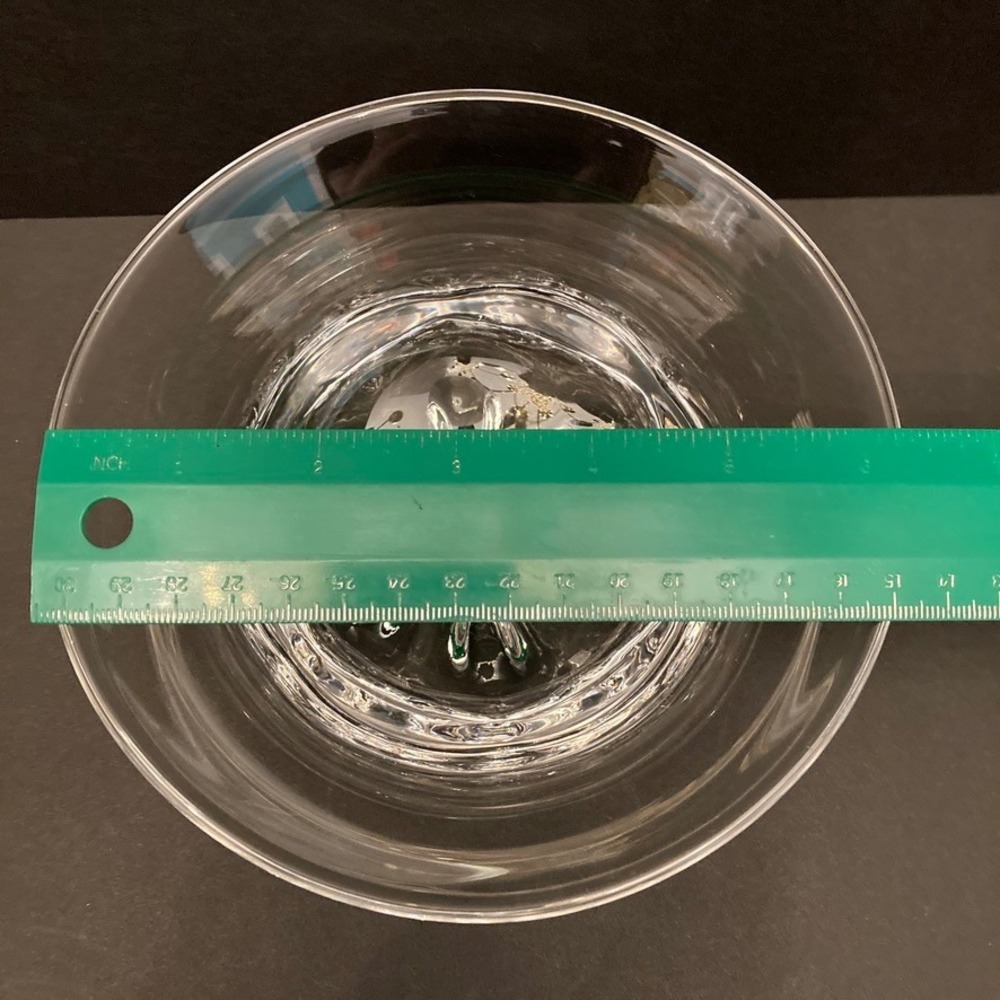 Orrefors 6.25"‎ Wide 1598 Crystal Bowl Signed Numbered Sweden - Picture 10 of 10